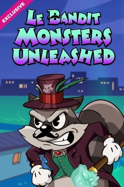 Le Bandit Monsters Unleashed machine à sous — Betscore Casino